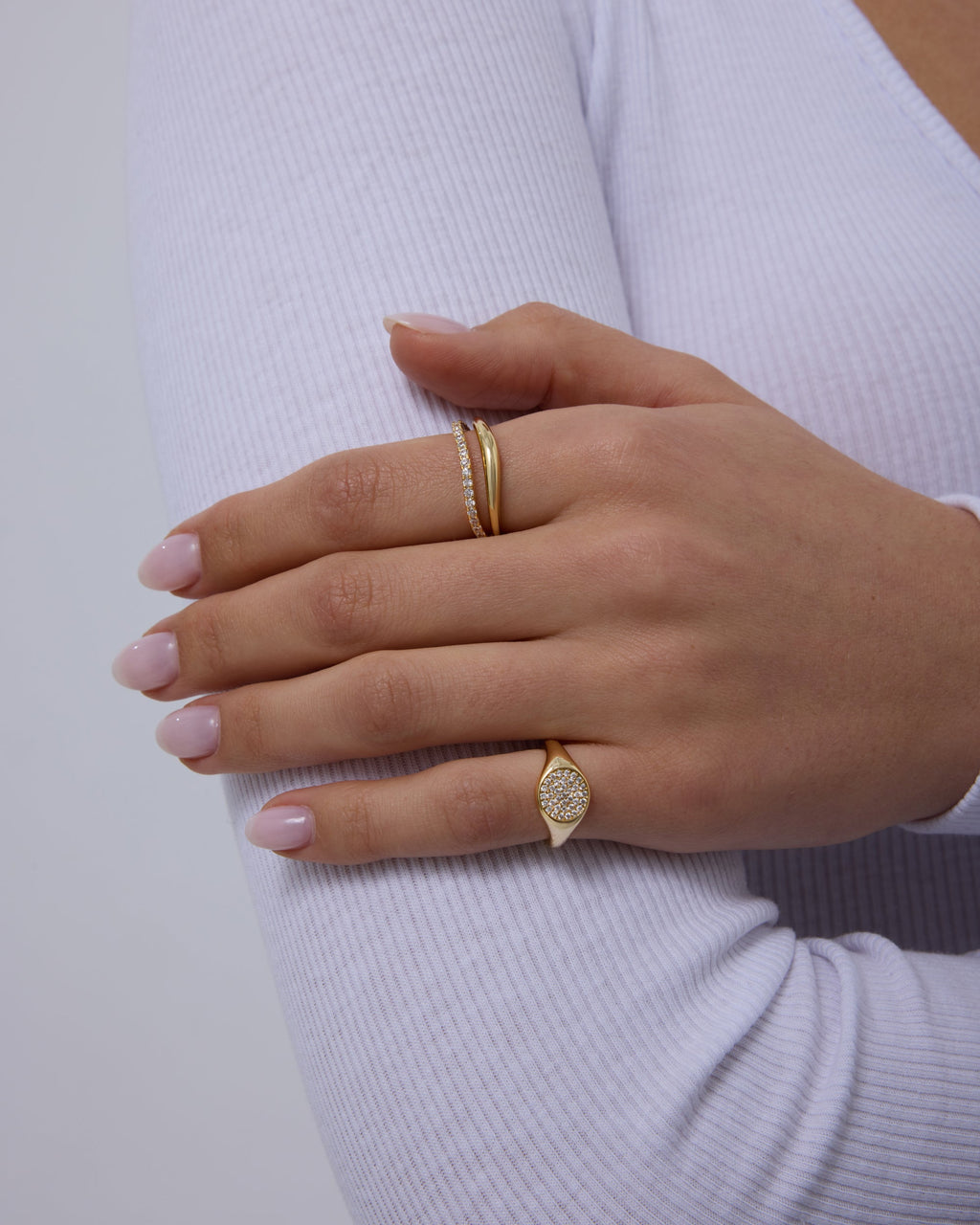 Thin Signet Ring