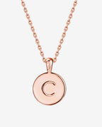 Initial Disc Pendant