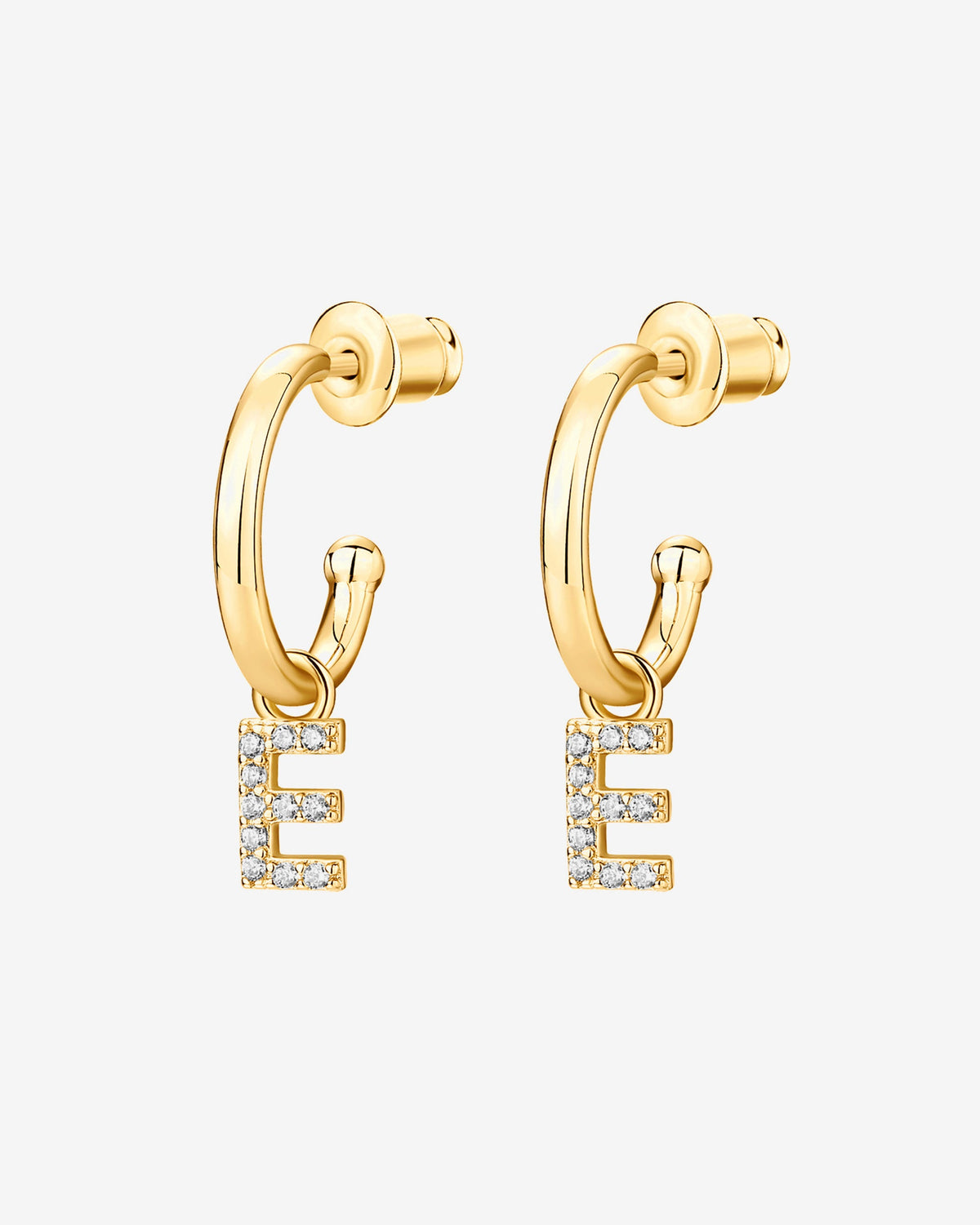 Letter Drop Hoops