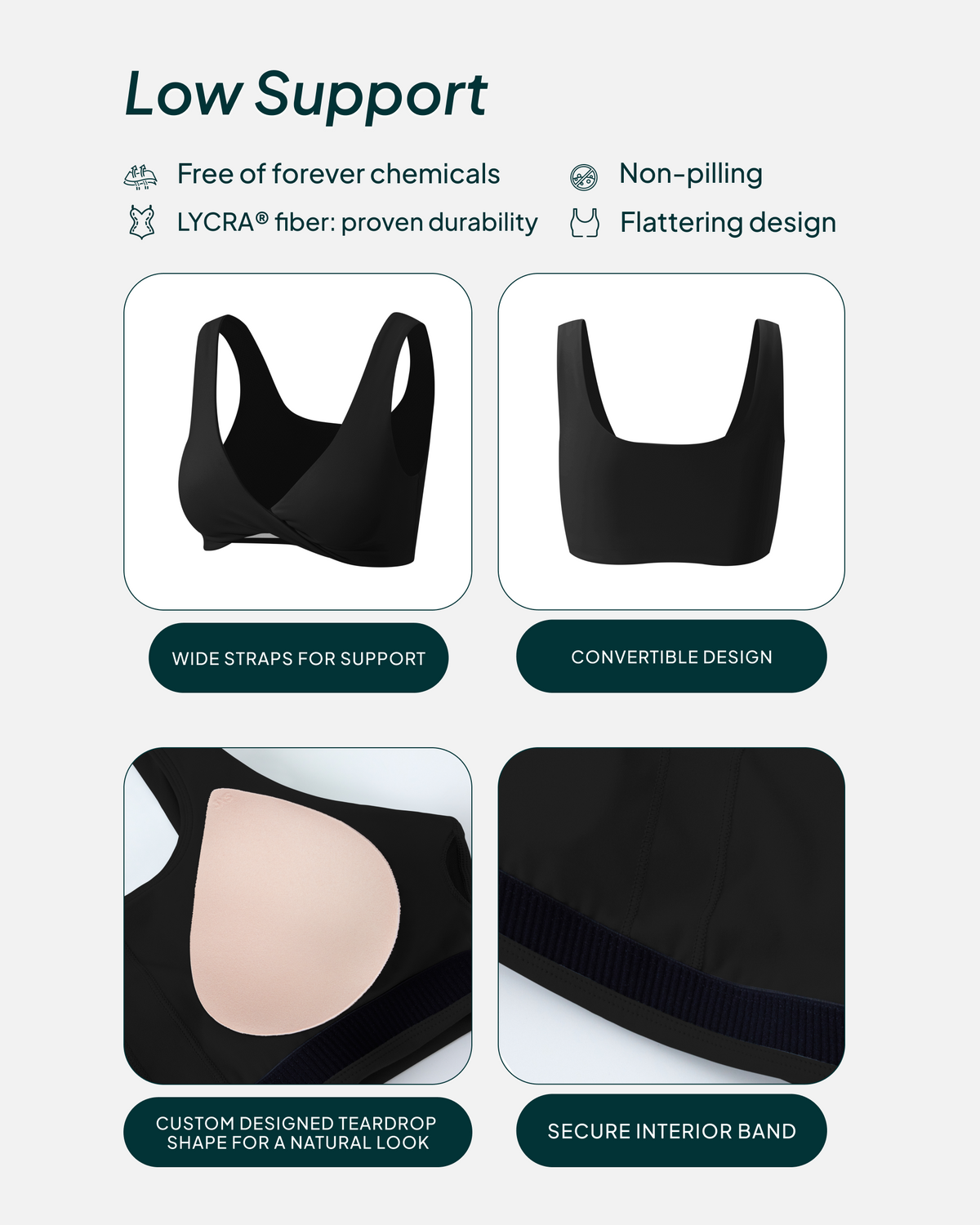 FlexFlow Reversible Twist Bra