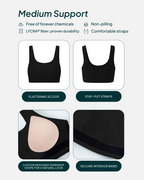 FlexFlow Scoop Neck Bra
