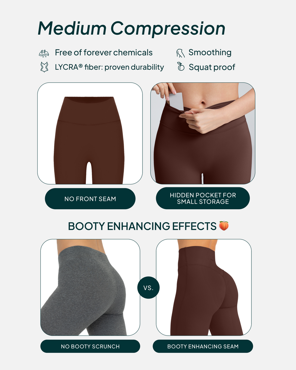 Flexflow Short Length Flared Leggings