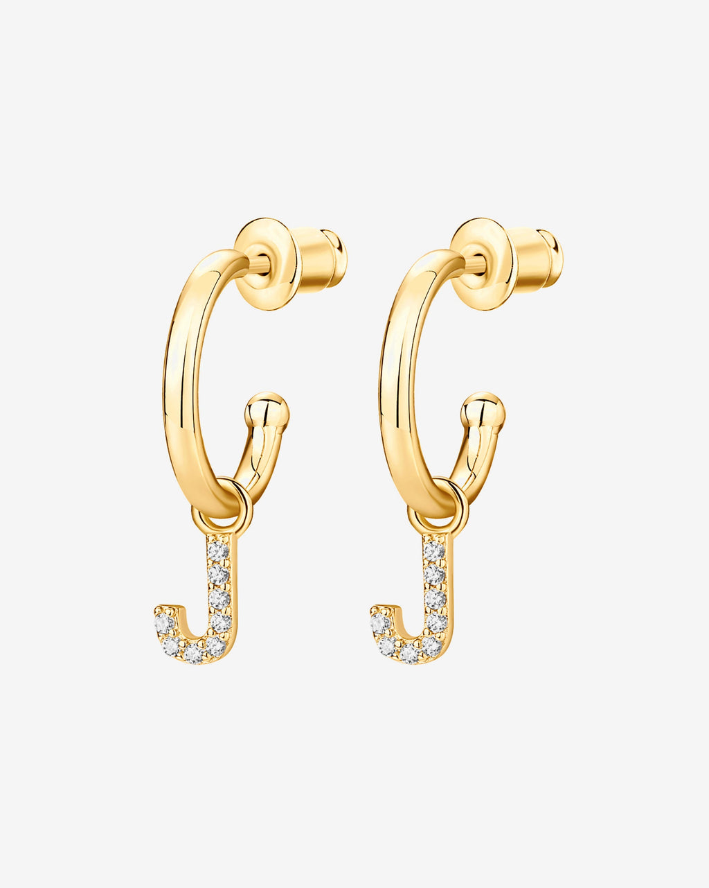 Letter Drop Hoops