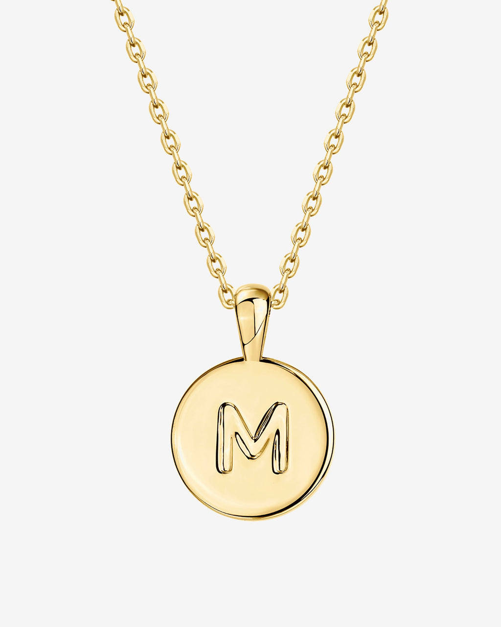 Initial Disc Pendant