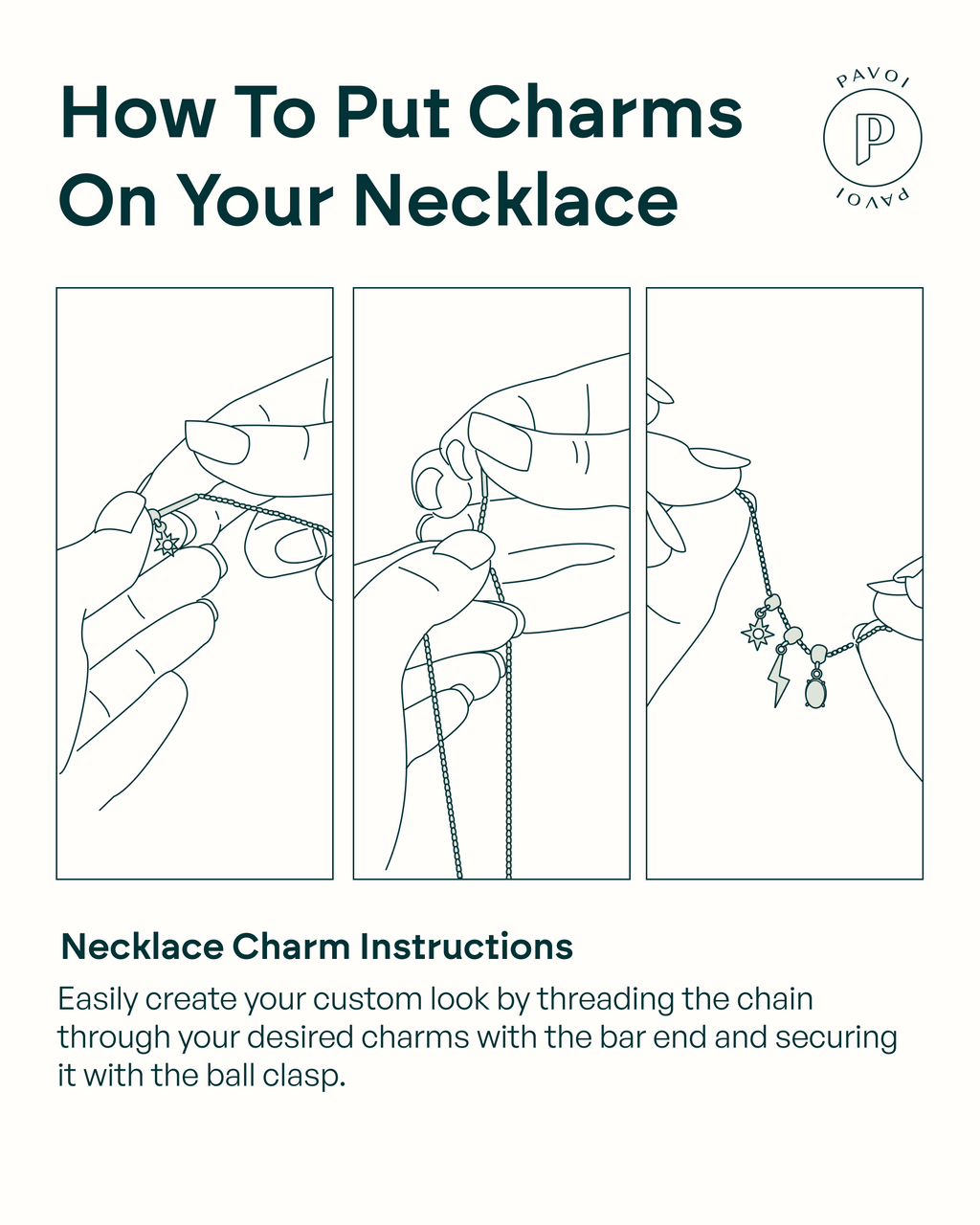 Fearless Mood Charm Necklace