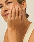Princess Cut Eternity Band