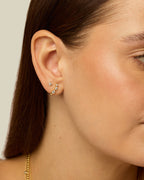 Rio Half Huggie Earrings
