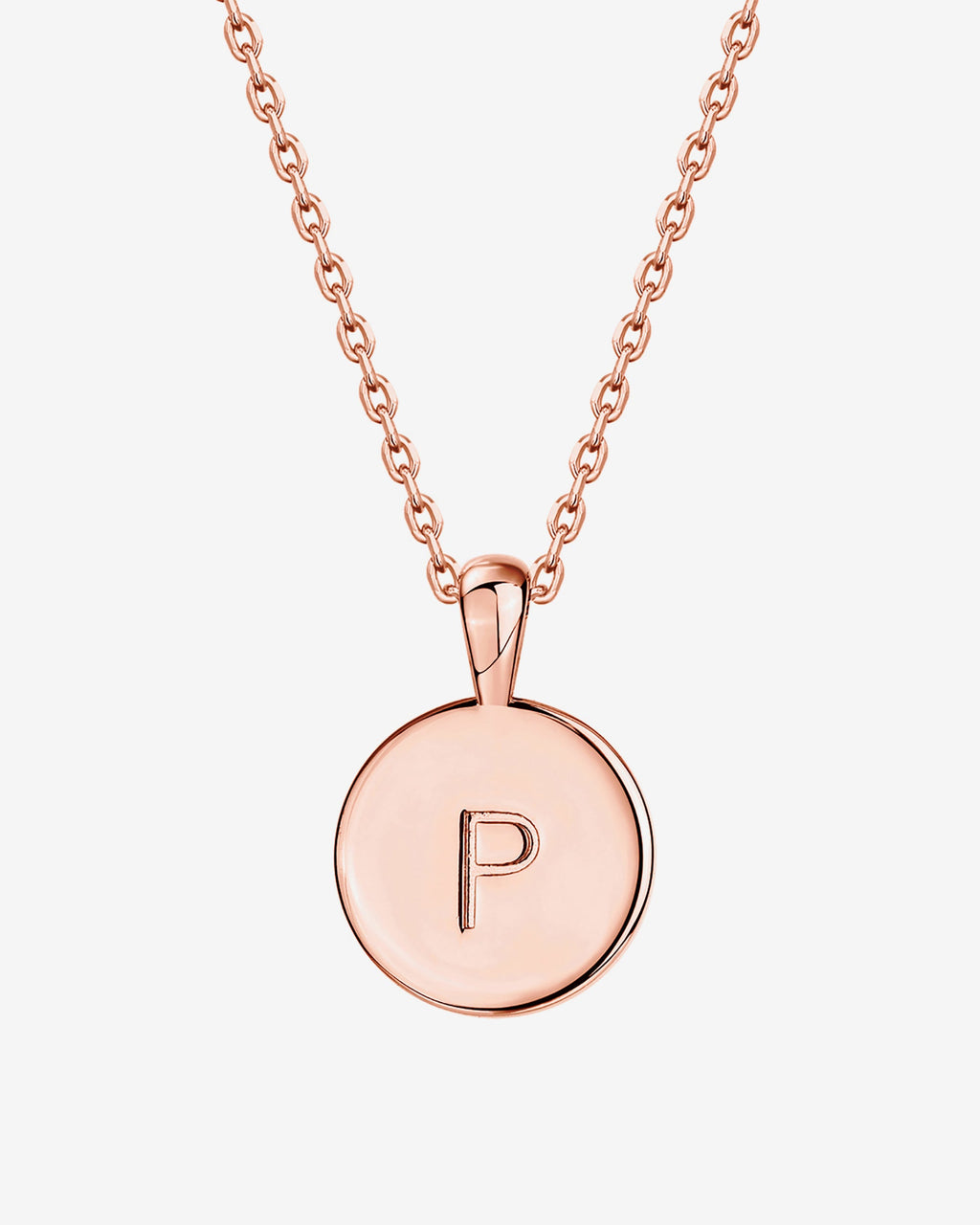 Initial Disc Pendant