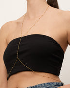 Beaded Layered Body Chain