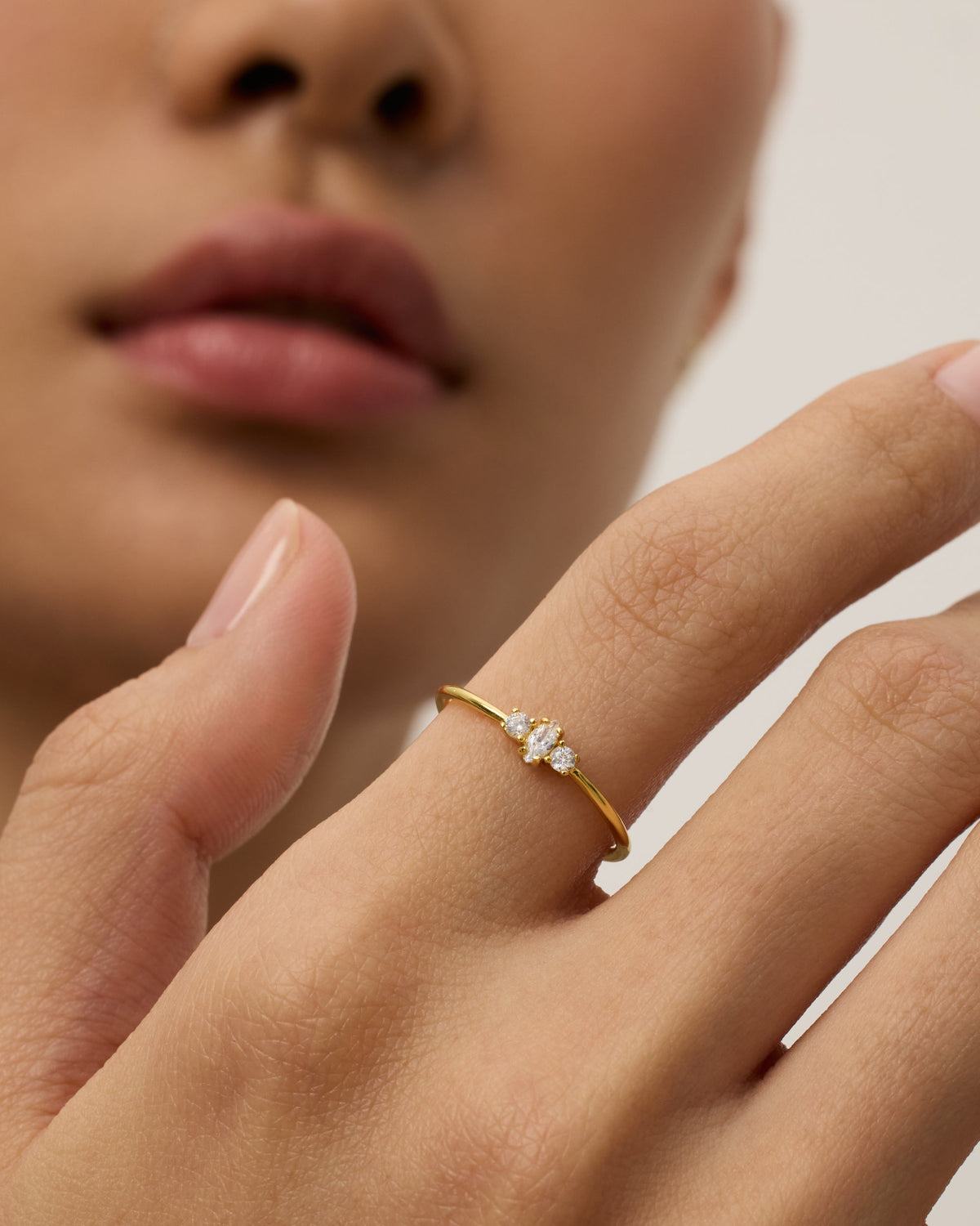 Magnolia Dainty Ring