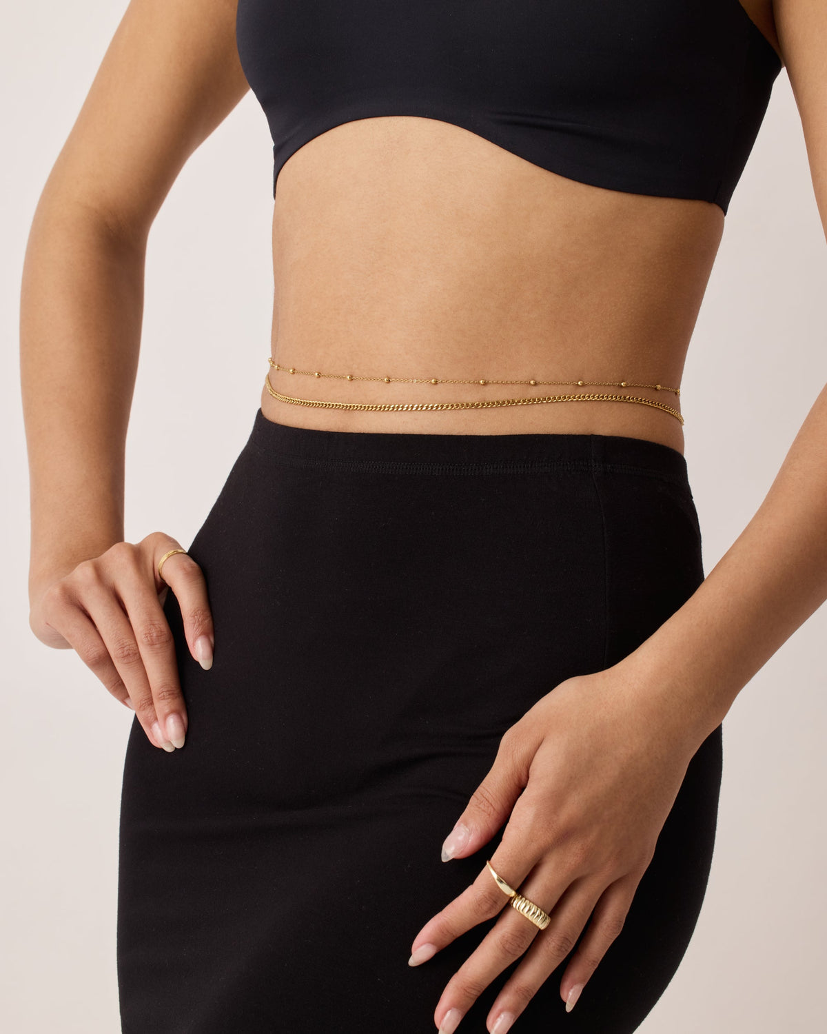 Layered Waist Body Chain