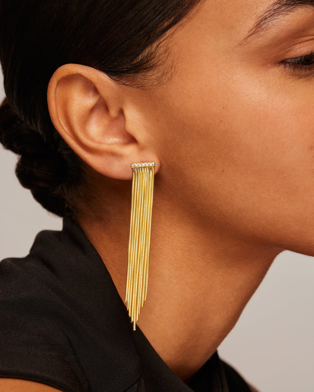 Bar Tassel Earrings