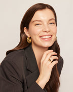 Triple Multi Hoop Chunky Earrings