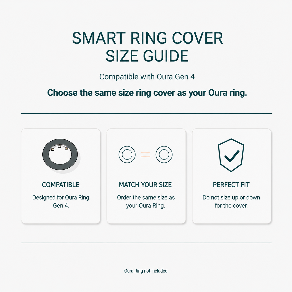 Pave Smart Ring Cover