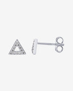Delta CZ Earrings
