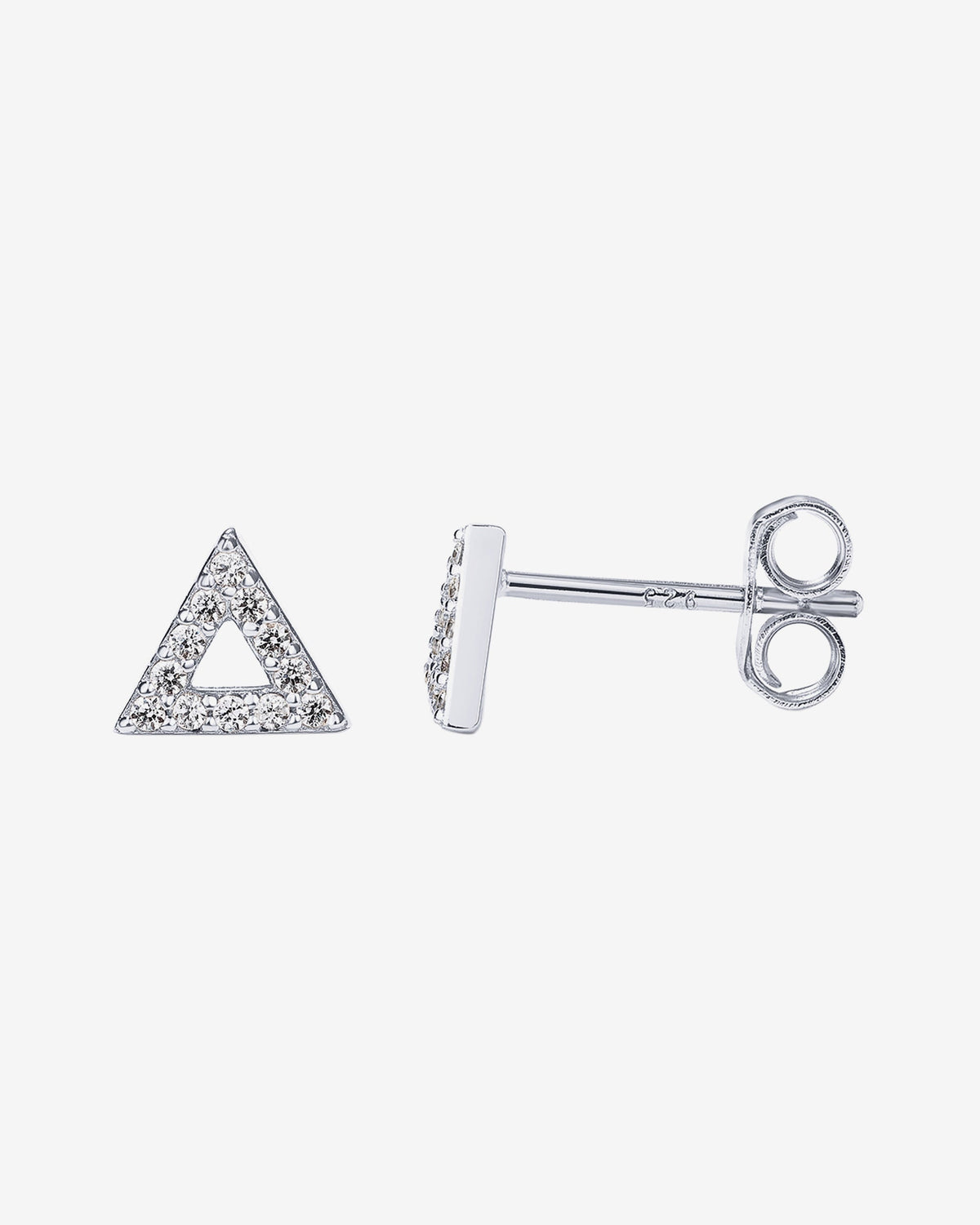 Delta CZ Earrings