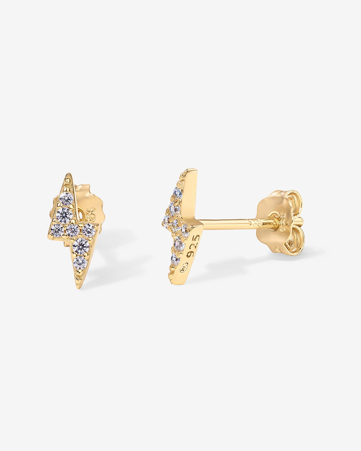 Vermeil Zeus Studs