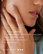 Vermeil Mila Eternity Band