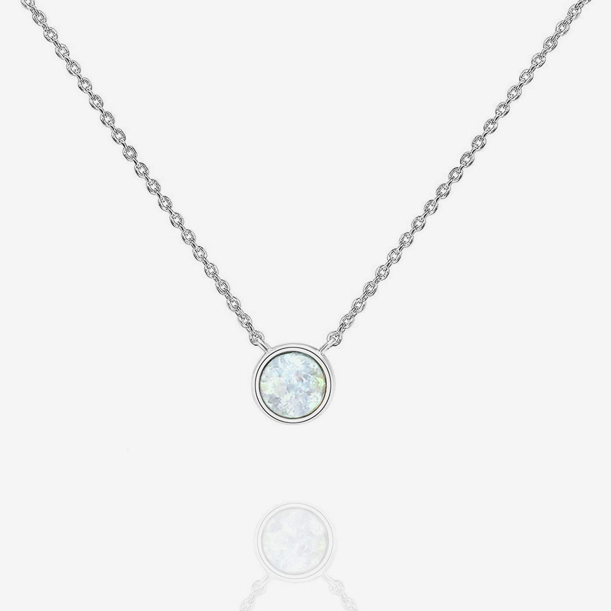 Vermeil Opal Necklace