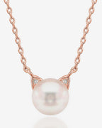 Freshwater Cultured Cat Pearl Necklace