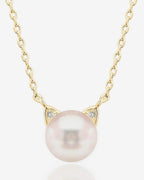 Freshwater Cultured Cat Pearl Necklace
