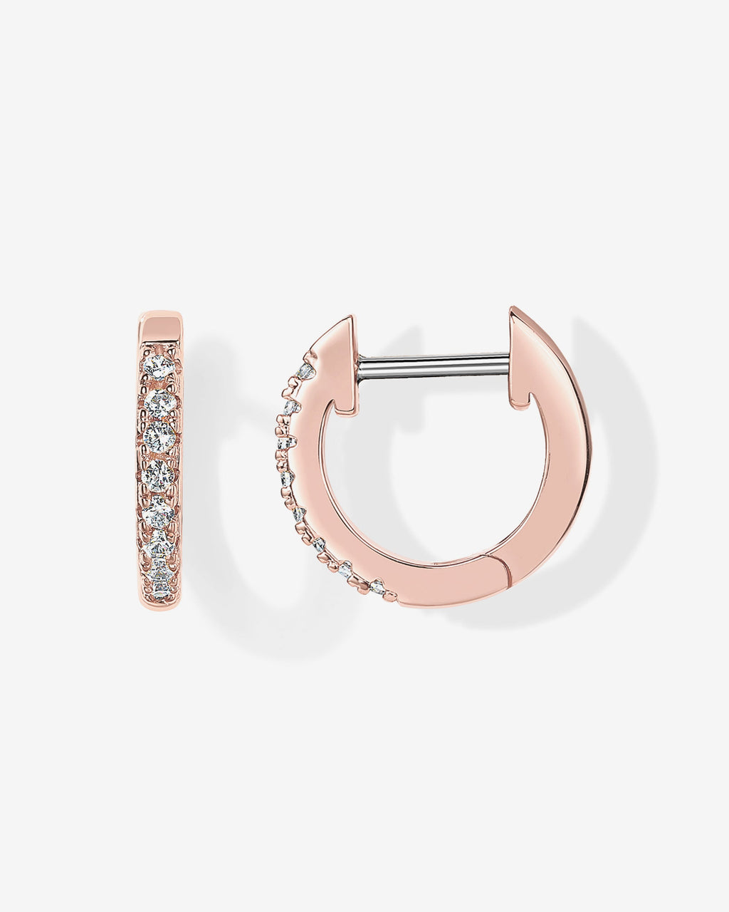 Giselle Solid 14k Gold Huggies