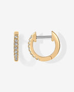 Giselle Solid 14k Gold Huggies