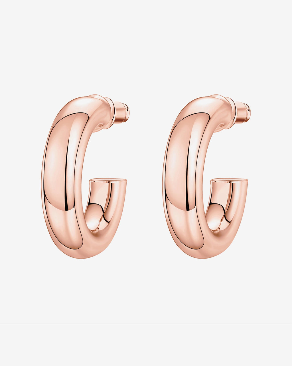 Chunky Open Hoops (6.5mm)