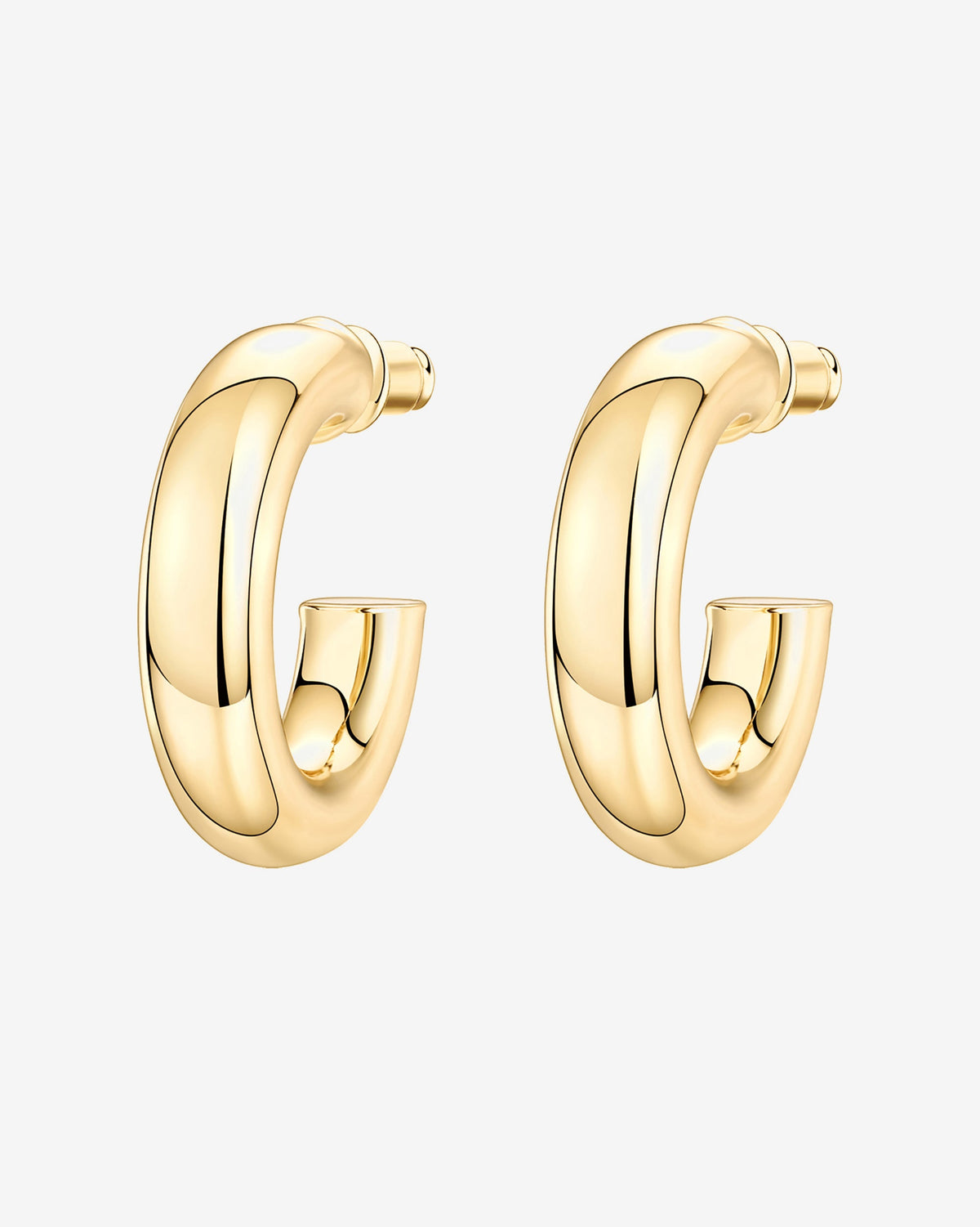Chunky Open Hoops (6.5mm)