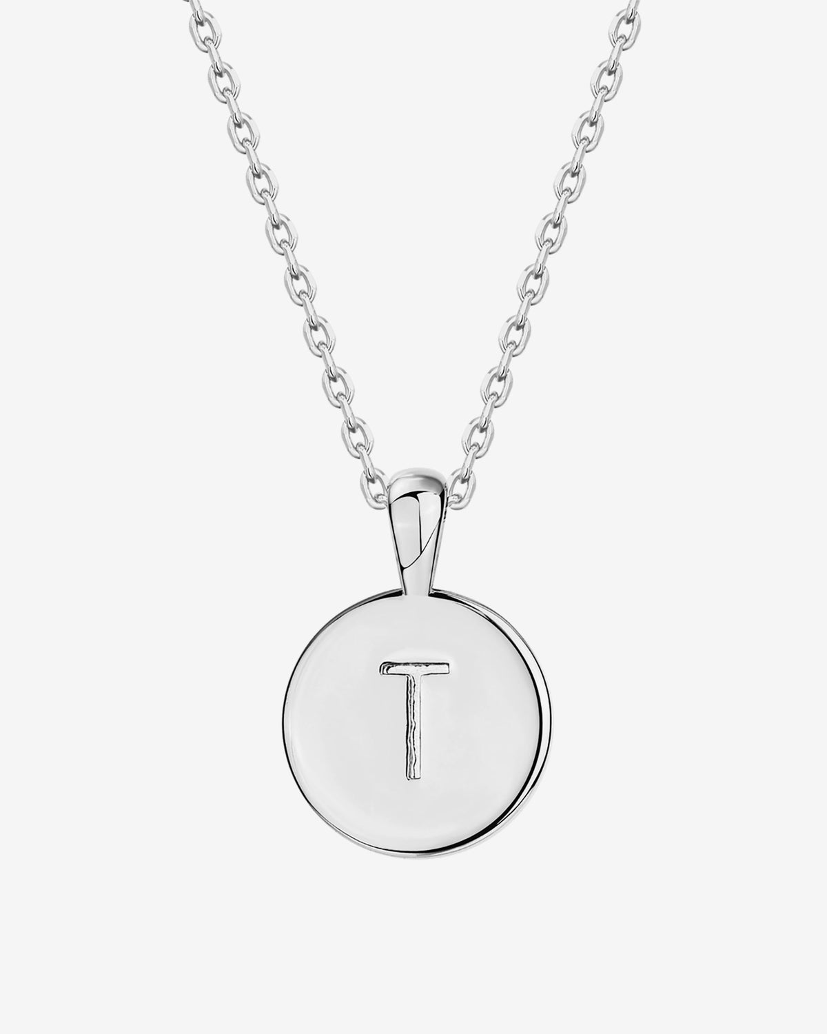 Initial Disc Pendant