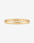 Waterproof Quilted Hinged Bangle