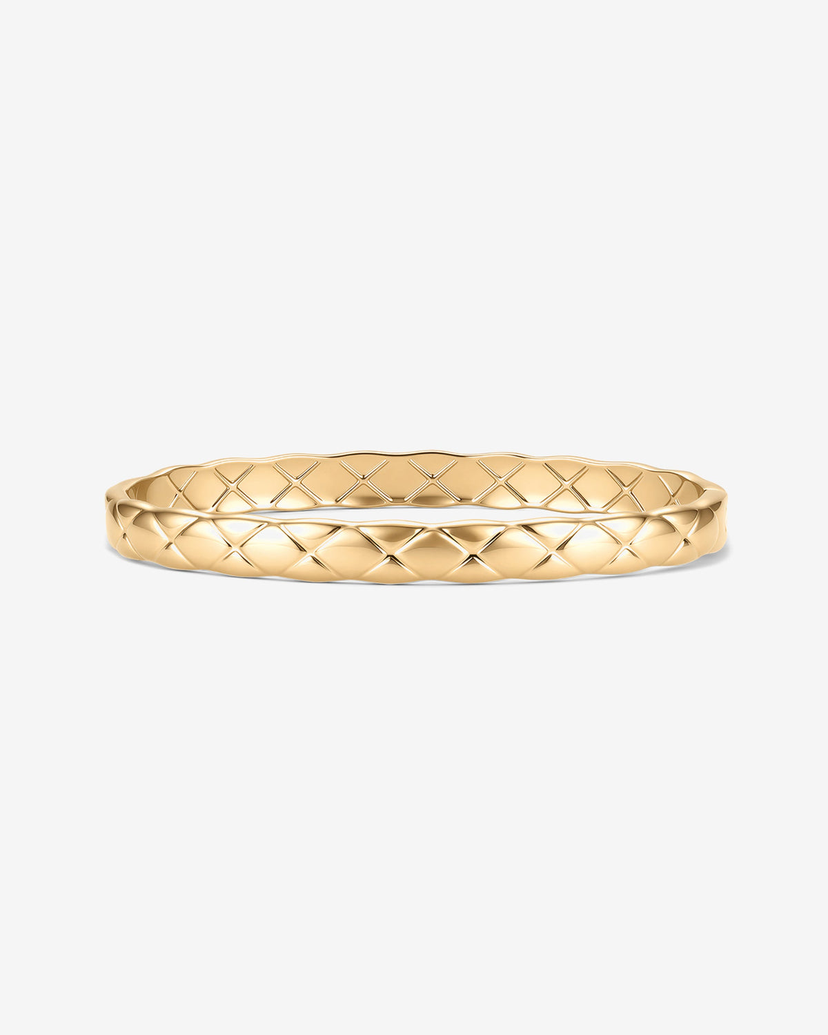 Waterproof Quilted Hinged Bangle