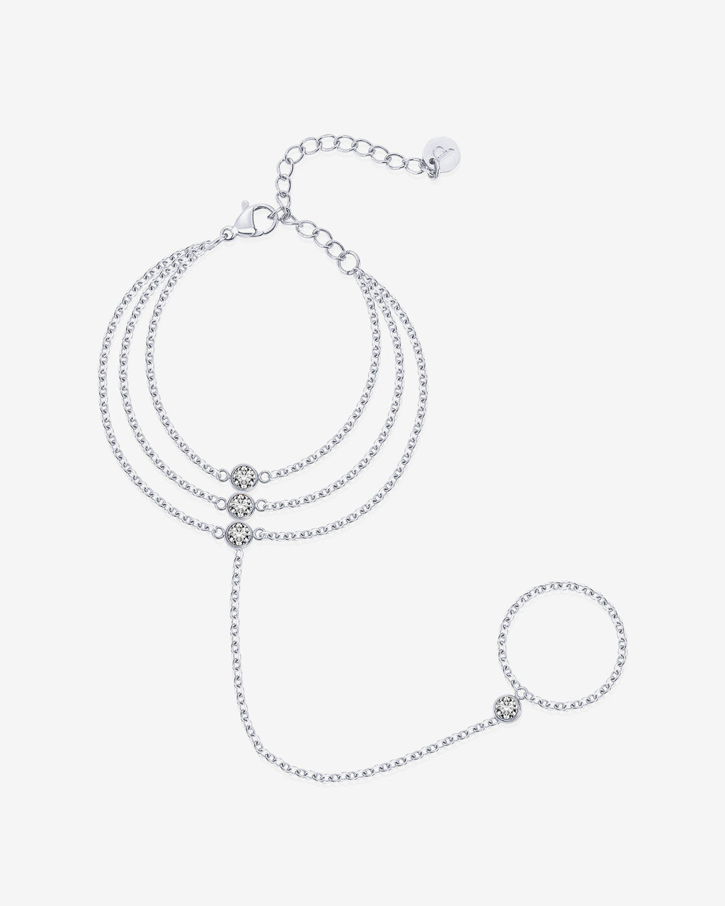 Waterproof Layered Hand Chain Bracelet
