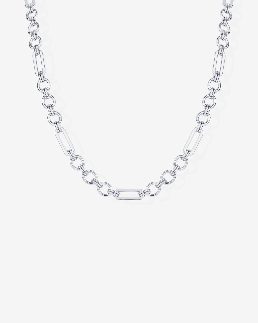 Waterproof Mixed Link Chain Necklace