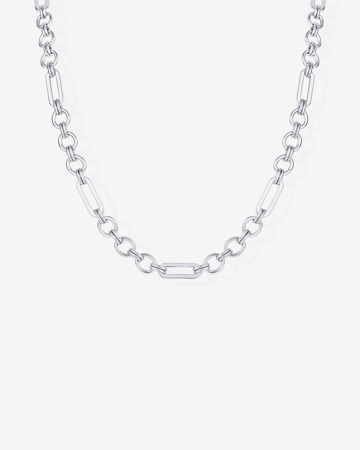Waterproof Mixed Link Chain Necklace