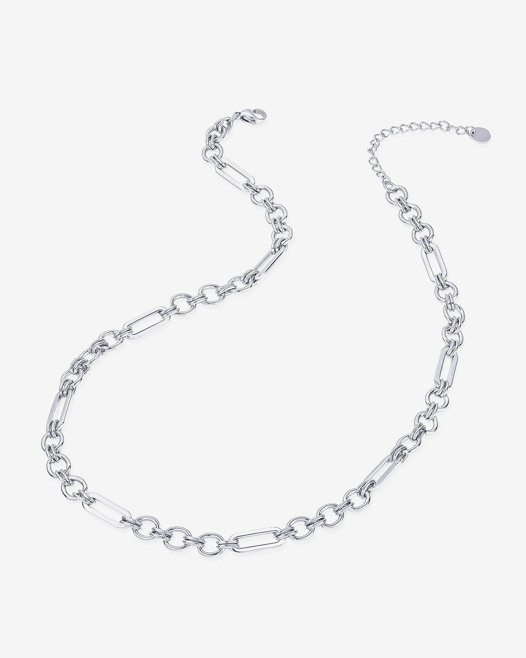 Waterproof Mixed Link Chain Necklace