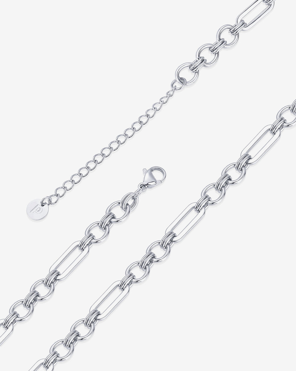 Waterproof Mixed Link Chain Necklace