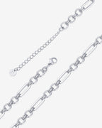 Waterproof Mixed Link Chain Necklace