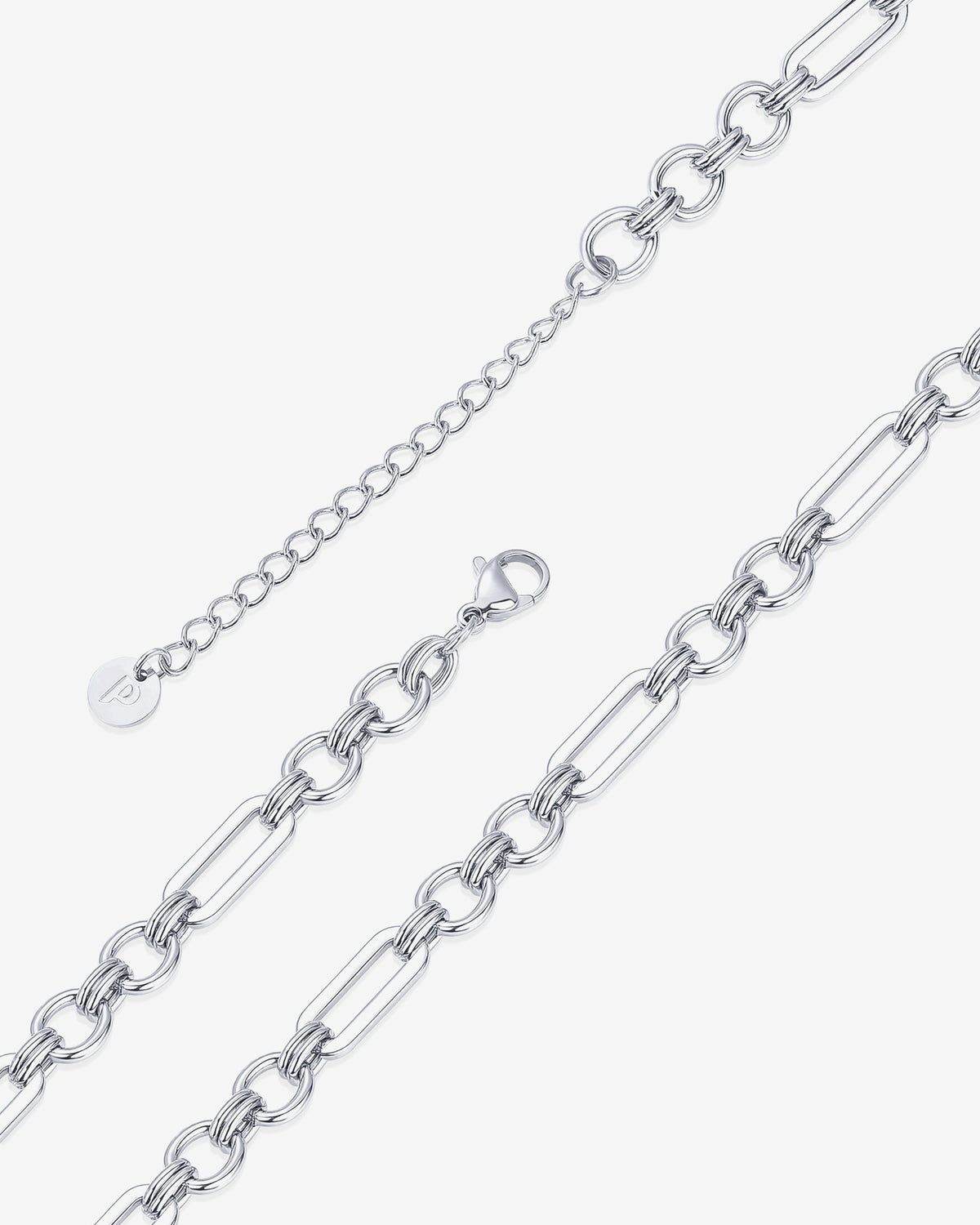 Waterproof Mixed Link Chain Necklace