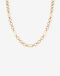 Waterproof Mixed Link Chain Necklace