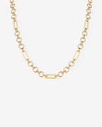 Waterproof Mixed Link Chain Necklace