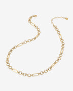 Waterproof Mixed Link Chain Necklace