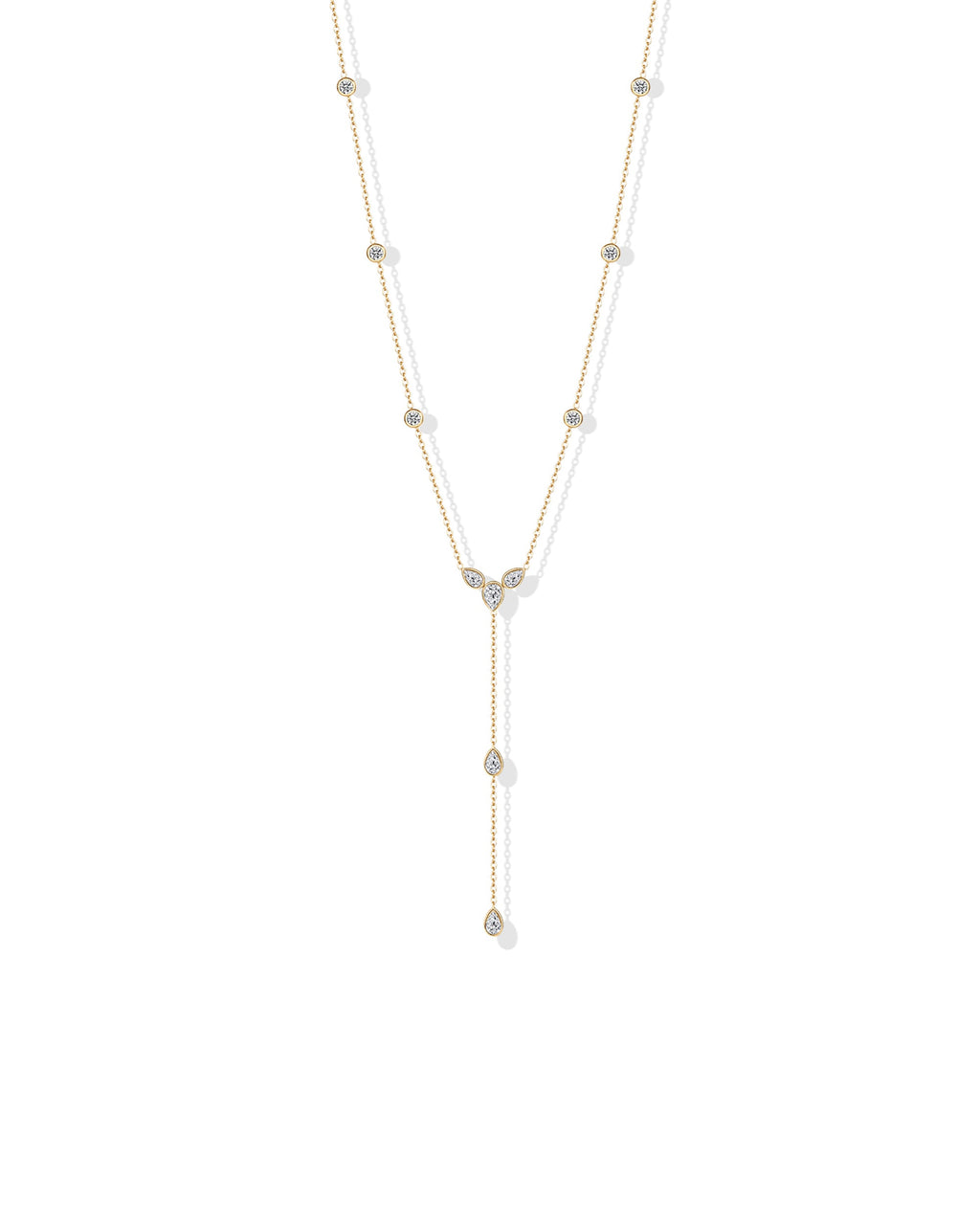 Waterproof Long Lariat Necklace