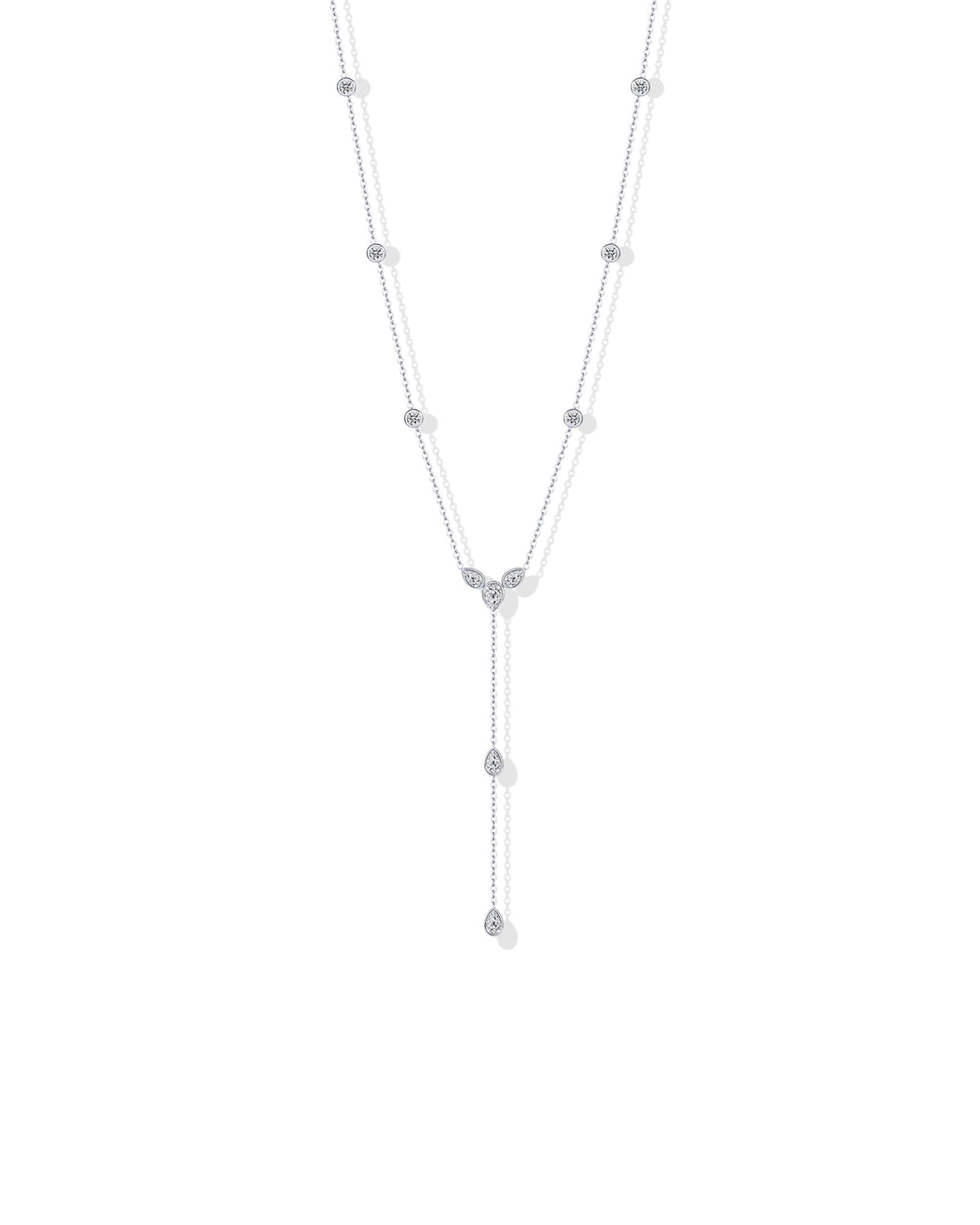 Waterproof Long Lariat Necklace