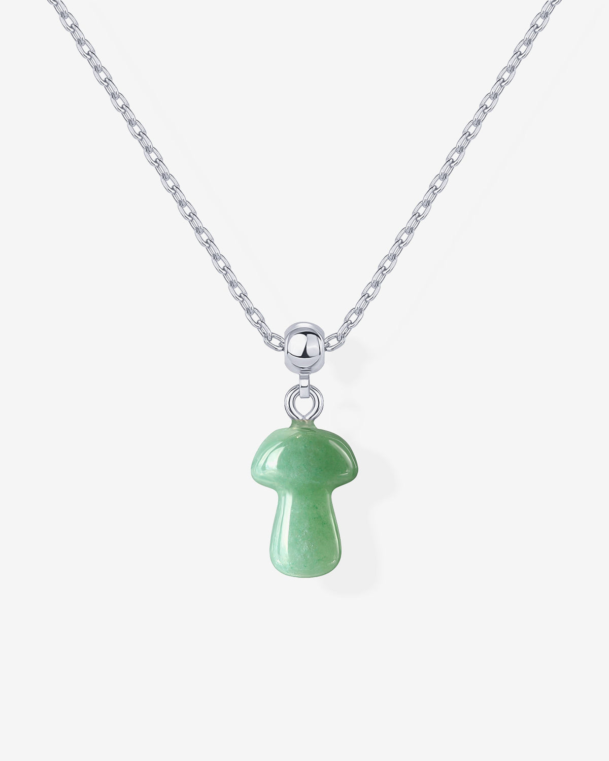 Gemstone Shroom Necklace
