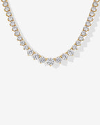 Graduated Tennis Necklace