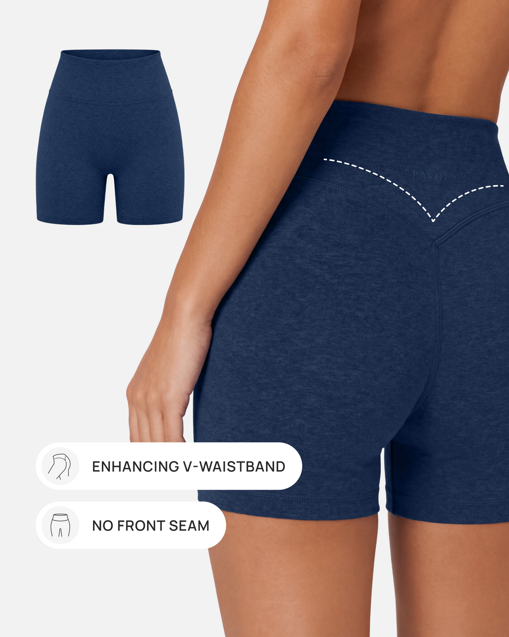 CloudBlend High Rise Shorts