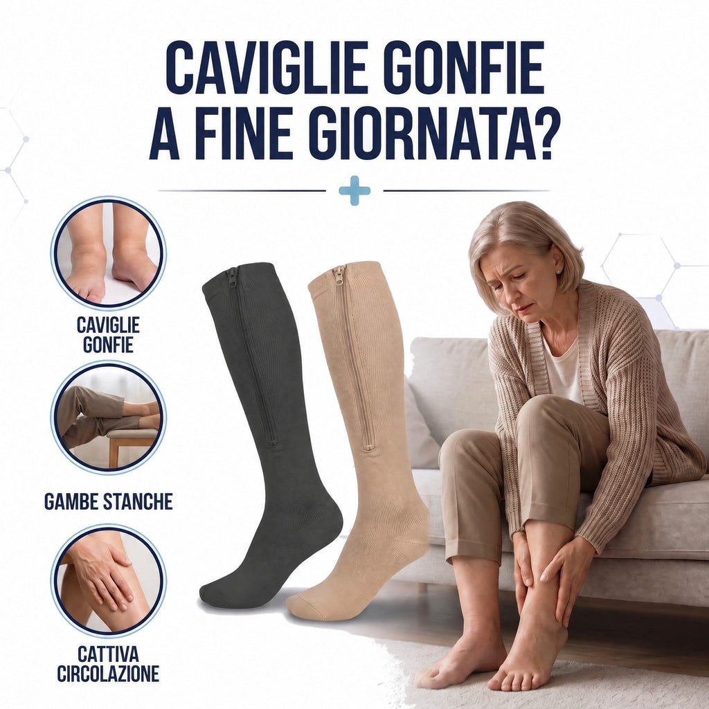 Calze a Compressione con Zip Covexia™