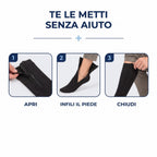 Calze a Compressione con Zip Covexia™
