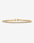 Dainty Round Cubic Zirconia Tennis Bracelet